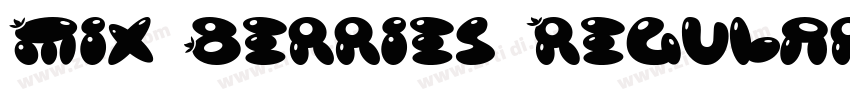 Mix Berries Regular字体转换